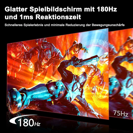 Brand New Gaming Monitor MINIFIRE 27 inch FHD IPS 180HZ HDMI DP MFG27F4Q - Image 3